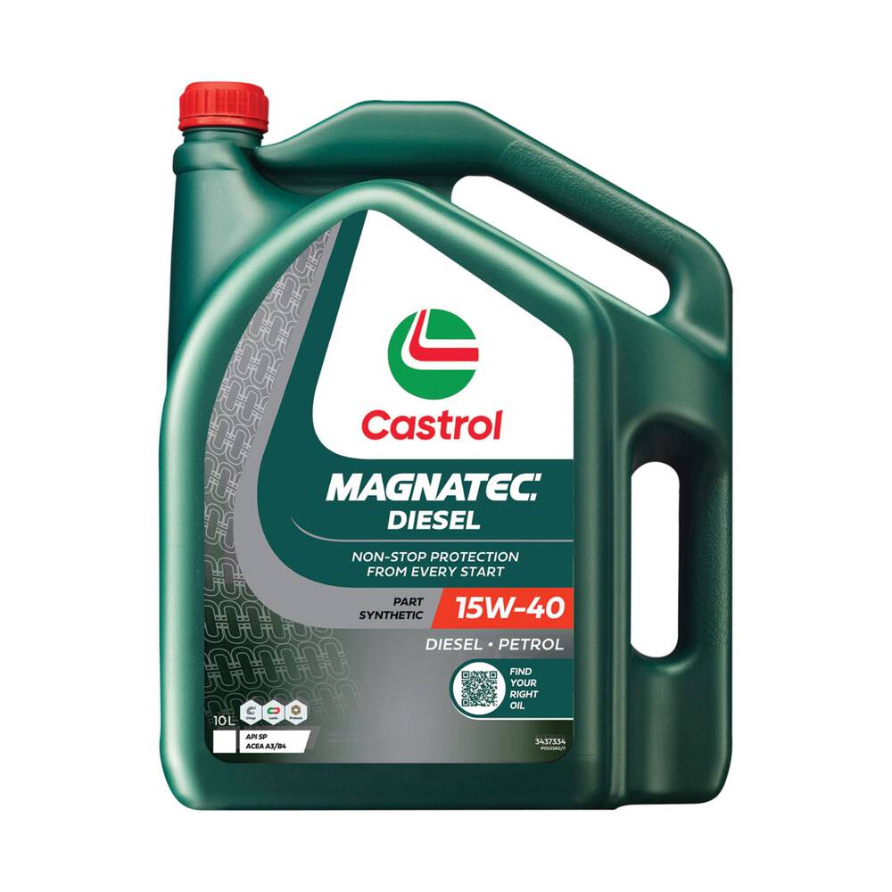Castrol MAGNATEC Diesel Engine Oil - 15W-40, 10 Litre