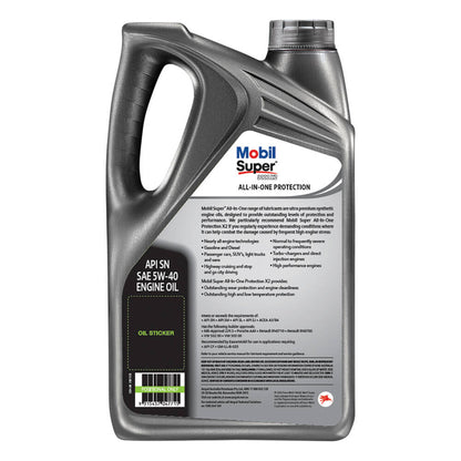 Mobil Super 3000 X2 Engine Oil 5W-40 5 Litre