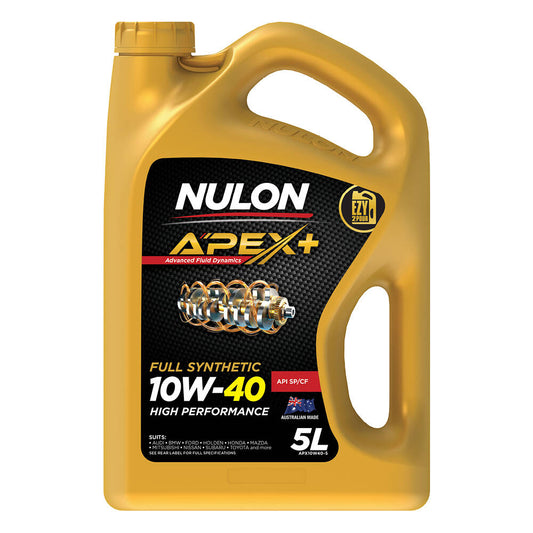 Nulon Apex+ 10W-40 High Performance 5 Litre