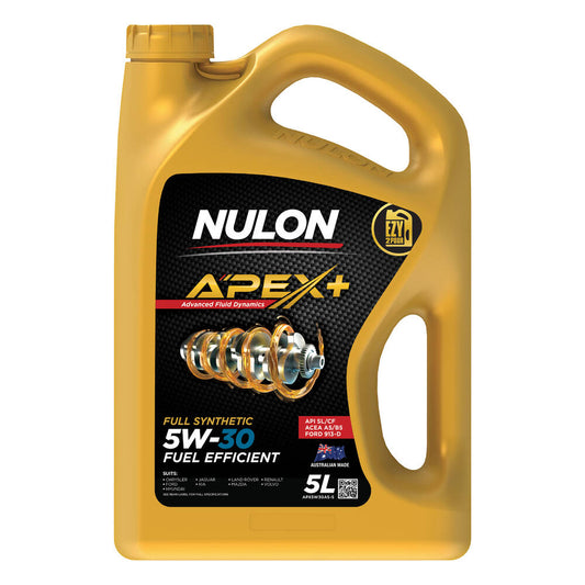 Nulon Apex+ 5W-30 Fuel Efficient 5 Litre
