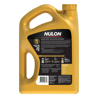 Nulon Apex+ 5W-30 Fuel Efficient 5 Litre