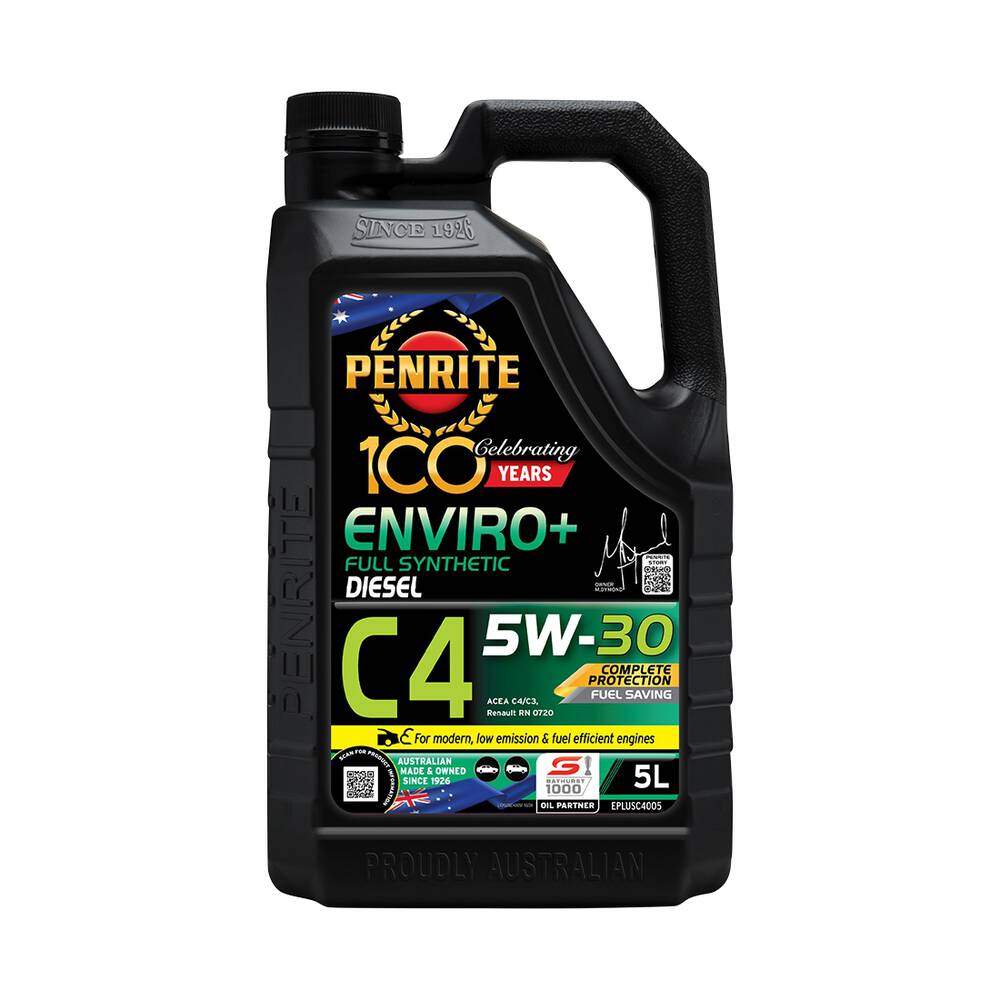 Penrite Enviro+ C4 Engine Oil - 5W-30 5 Litre