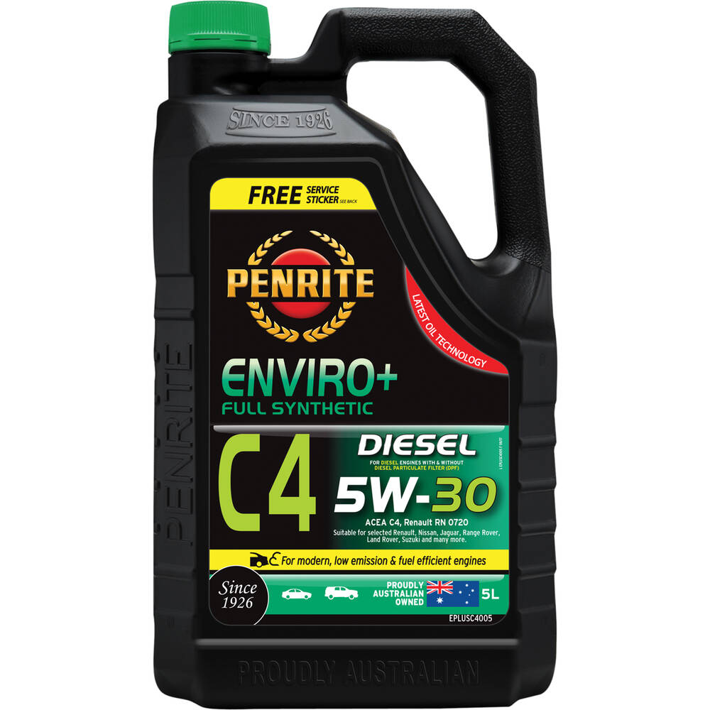 Penrite Enviro+ C4 Engine Oil - 5W-30 5 Litre