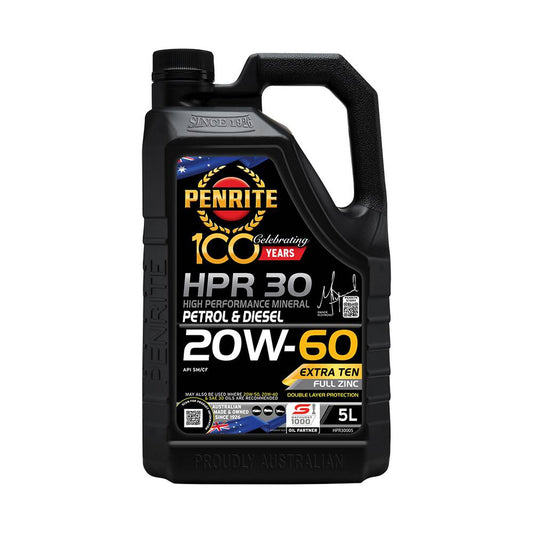 Penrite HPR 30 Engine Oil - 20W-60 5 Litre