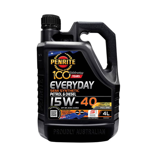 Penrite Semi Synthetic Engine Oil - 15W-40 4 Litre